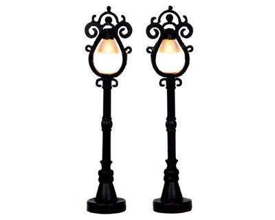 Kerstfiguur Parisian street lamp (4.5v) LEMAX - Lemax