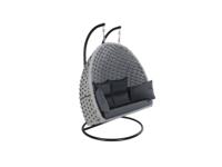 HOME DELUXE Hangstoel met frame Cadeira (2-zits) - thumbnail