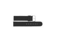 Horlogeband Universeel 62185.10.20 Leder Zwart 20mm - thumbnail