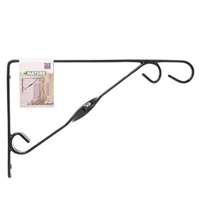 Nature Muurhaak groen h18.5b30cm