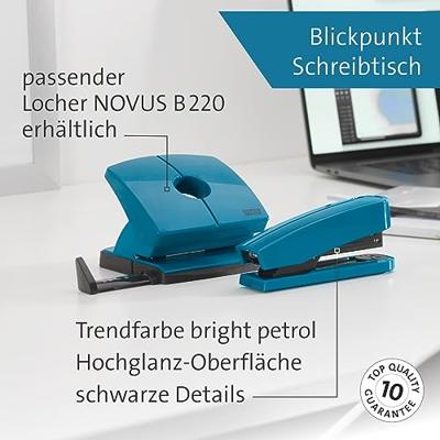 Novus Office B 2 COLOR ID 2.0 020-1953 Nietmachine Petrol Nietcapaciteit: 25 vel (80 g/m²) - thumbnail