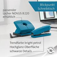 Novus nietmachine Color ID 2.0 B2, blauw ( Bright Petrol ) - thumbnail