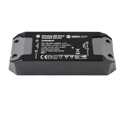 Deko Light Basic DIM CC LED-transformator Constante stroomsterkte 20 W 350 mA 28 - 57 V 1 stuk(s)