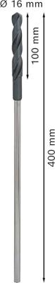 Bosch Accessories 2608596339 Bekistingsboor 16 mm Gezamenlijke lengte 400 mm Cilinderschacht 1 stuk(s) Bosch Accessories 2608596339 Bekistingsboor 16 mm Gezamenlijke lengte 400 mm Cilinderschacht 1 stuk(s)
