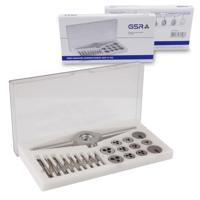 GSR 00708120 Schroefdraadsnijderset 31-delig HSS-G Metrisch M1 - M2.6 - thumbnail