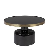 Zuiver Ronde Salontafel 'Glam' 60cm, kleur Zwart - thumbnail