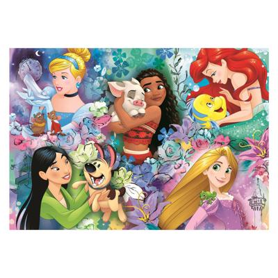Clementoni legpuzzel super color disney prinses ii, 60st.