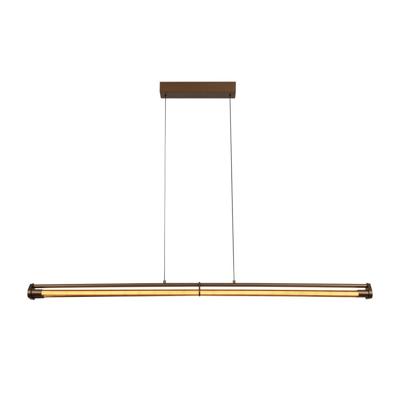 Lucide JANDERIN - Hanglamp - LED Dimb. - CCT - 2x16,5W 2200K/3300K - Handbewegingssensor - Champagne kleur | Vibes Lucide JANDERIN - Hanglamp - LED Dimb. - CCT - 2x16,5W 2200K/3300K - Handbewegingssensor - Champagne kleur | Vibes