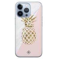 iPhone 13 Pro siliconen hoesje - Ananas - thumbnail