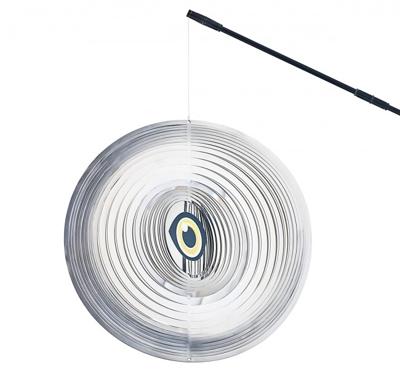 Pontec PondoScare Spinner: Effective Heron Repellent for Pond & Balcony Decorations - thumbnail
