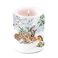 Ambiente Winter Treat Stompkaars 75 Branduren 10x12 cm - thumbnail