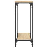 Wandtafel 101x30,5x75 cm bewerkt hout sonoma eikenkleurig - thumbnail