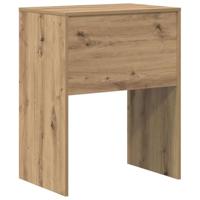 Bureau artisanaal eikenkleurig 60 x 40 x 76 cm Bewerkt hout - thumbnail