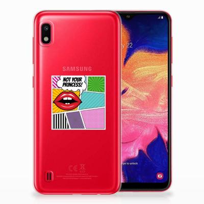 Samsung Galaxy A10 | Sillicone Back Cover | Popart Princess Samsung Galaxy A10 | Sillicone Back Cover | Popart Princess