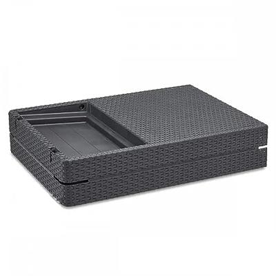 Ligbed Jaipur antraciet