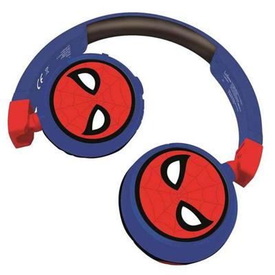 SPIDER-MAN Comfortabele opvouwbare 2-in-1 bluetooth en bedrade hoofdtelefoon voor kinderen met geluidsbeperking - LEXIBOOK SPIDER-MAN Comfortabele opvouwbare 2-in-1 bluetooth en bedrade hoofdtelefoon voor kinderen met geluidsbeperking - LEXIBOOK