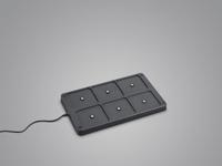 Trio Set van 6 tafellampjesFernandez zwart - R54096632 - thumbnail
