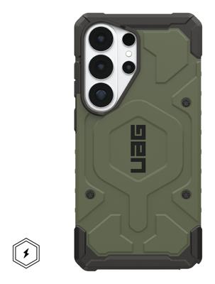 Urban Armor Gear Pathfinder Case Samsung Galaxy S26 Ultra Olijf MagSafe compatible, Met magneetmodule