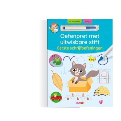 Deltas Oefenpret met uitwasbare stift - eerste schrijfoefeningen Deltas Oefenpret met uitwasbare stift - eerste schrijfoefeningen