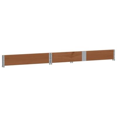 VidaXL Plantenbak 150x50 cm massief grenenhout bruin