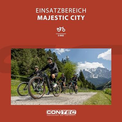 CONTEC zadel "majestic" ct saddle majestic 267 x 157mm