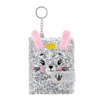 Sleutelhanger Notitieboek Konijn - thumbnail