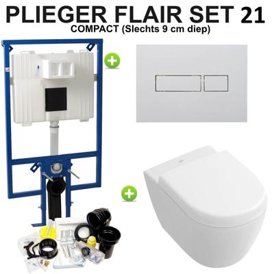 Plieger Flair Compact Subway 2.0 Compact set21 Wit