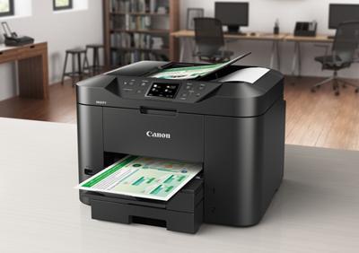Multifunctionele printer - CANON - MAXIFY MB2750 - Inkjet - Kleur - Automatisch dubbelzijdig - WIFI - Zwart Multifunctionele printer - CANON - MAXIFY MB2750 - Inkjet - Kleur - Automatisch dubbelzijdig - WIFI - Zwart
