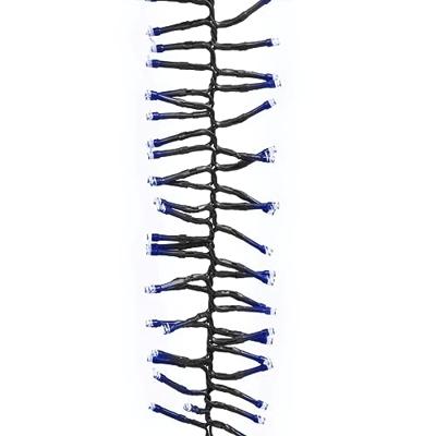 VidaXL Lichtslinger cluster met 400 led&apos;s blauw 7,4 m pvc - thumbnail
