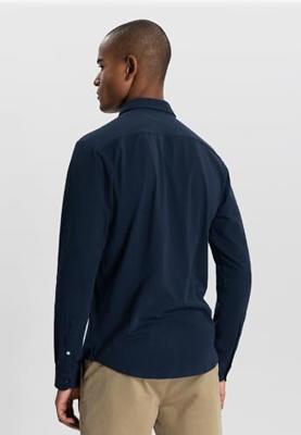 Dstrezzed Bo Shirt 303702 Overhemd 649 Dk. Navy