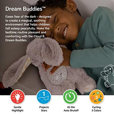 CLOUD B Dreams Buddies Sterrenlicht Nachtlampje grijs (konijn) CLOUD B Dreams Buddies Sterrenlicht Nachtlampje grijs (konijn)