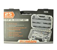 Fixman doppenset 1/2" 25-delig B4025 - thumbnail