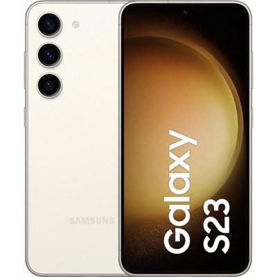 Samsung S911B Galaxy S23 5G All Carriers 128GB/8GB RAM Dual-SIM Cream