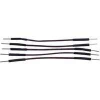 TRU COMPONENTS Jumperkabel [1x Draadbrug-stekker - 1x Draadbrug-stekker] 2.00 m Blauw - thumbnail