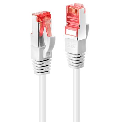 LINDY 47800 RJ45 Netwerkkabel, patchkabel CAT 6 S/FTP 20.00 m Wit Vergulde steekcontacten 1 stuk(s)