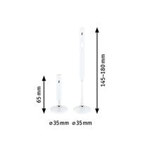 Paulmann Wire Corduo Wall Mount Set 94601 12V-kabelsysteemcomponenten Wandhouder Wit (mat) - thumbnail