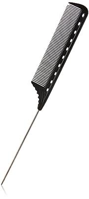 YS Park Winding Tail Comb Ref.YS-102 Carbon 1Stuks