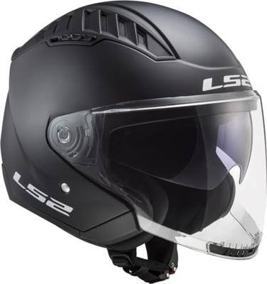LS2 jethelm "of600 copter ii solid" helmet copter ii soli black matt gr. xxl LS2 jethelm "of600 copter ii solid" helmet copter ii soli black matt gr. xxl