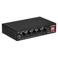Edimax 5-poorts Gigabit PoE+ schakelaar met lange reikwijdte, 4 PoE+ poorten en DIP-schakelaar - GS-1105PE - thumbnail