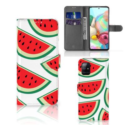 Samsung Galaxy A71 | Book Cover | Watermelons | Portemonnee hoesje