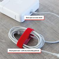 Label the Cable LTC 1110 19 inch Klittenband kabelbinder Zwart - thumbnail