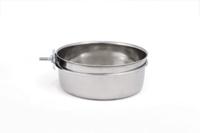 Rvs coop cups met houder en schroefdraad - 15 cm - thumbnail