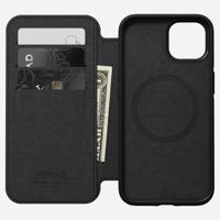Nomad Modern Horween lederen folio iPhone 13 Pro - Black - thumbnail