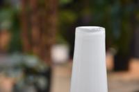 Zzing vaas Long 25 cm - wit - thumbnail