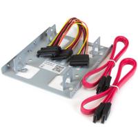 Adapter Startech BRACKET25X2 Staal 2,5" SSD/HDD 2,5" - thumbnail