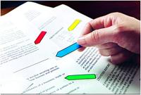 Post-it Index pijltjes, ft 12 x 43 mm, set van 4 kleuren, 24 pijltjes per kleur - thumbnail