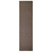 VidaXL Sisalmat voor krabpaal 80x300 cm bruin - thumbnail