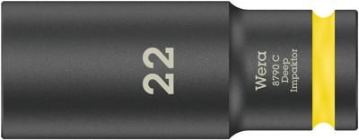 Wera 8790 C Impaktor Deep 05004838001 Inbus Dopsleutelinzetstuk 22 mm 1/2 22 mm 1/2 (12,5 mm) Wera 8790 C Impaktor Deep 05004838001 Inbus Dopsleutelinzetstuk 22 mm 1/2 22 mm 1/2 (12,5 mm)