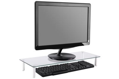 Digitus DA-90358 Monitorstandaard Hoogte: 8 tot 8 cm Glas
