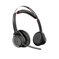 POLY Voyager Focus UC Headset Draadloos Hoofdband Kantoor/callcenter Bluetooth Zwart - thumbnail